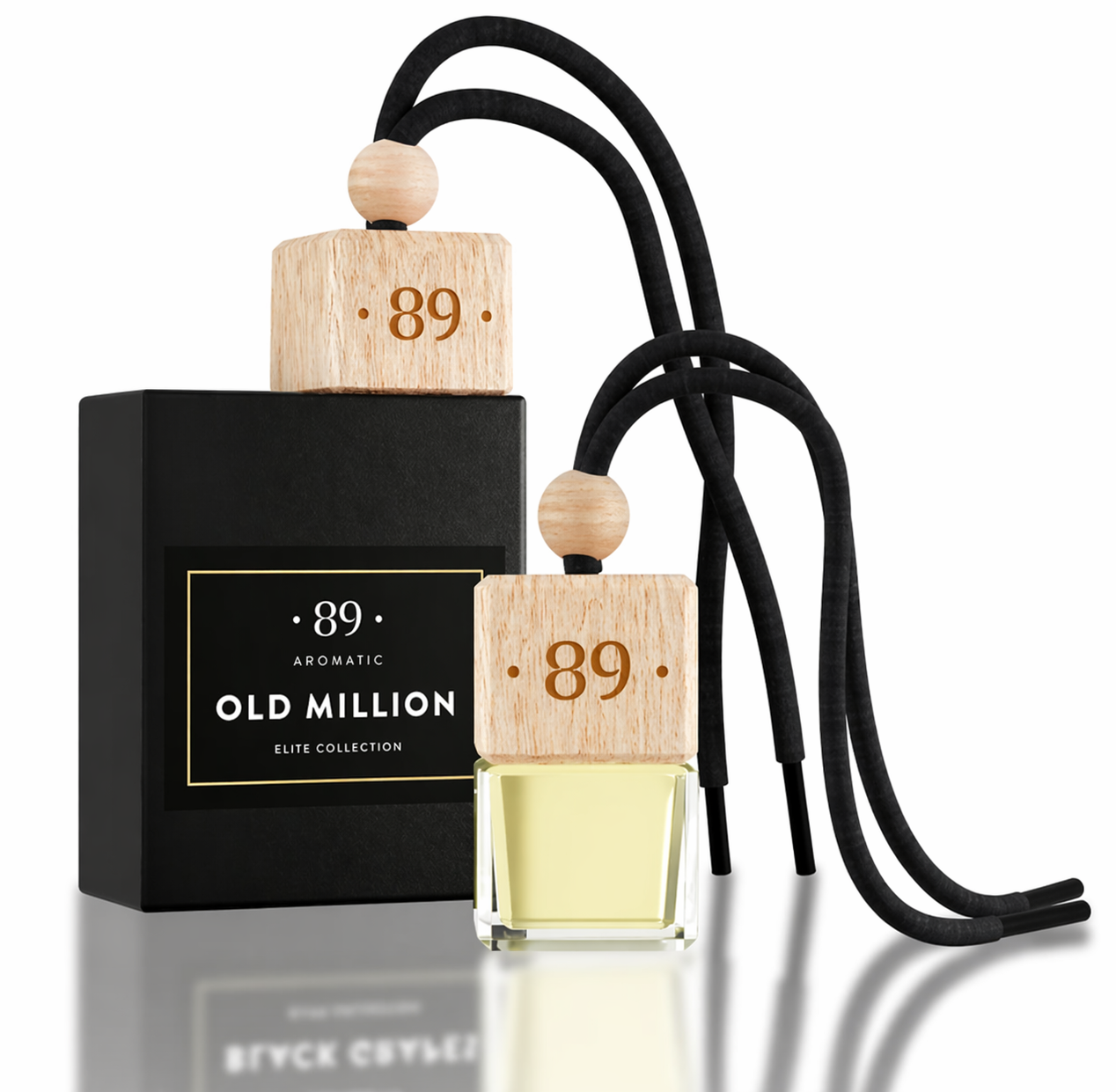 Ambientador Suspenso Vidro Carro AROMATIC•89• | Design Sofisticado Fragrância Premium
