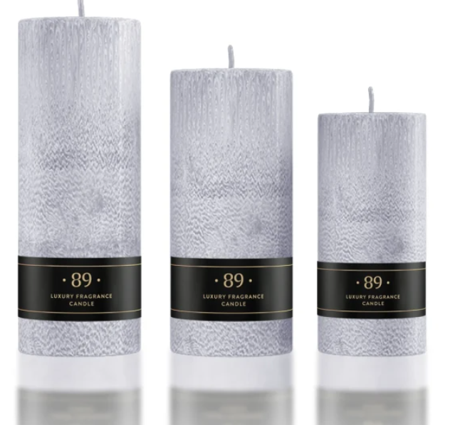 Vela Cera Palma Redonda AROMATIC•89• | Diseño Clásico Fragancia Premium
