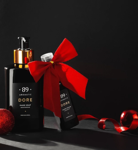 Conjunto Jabón y Crema de Manos AROMATIC•89• | Colección Navidad Hidratación Premium