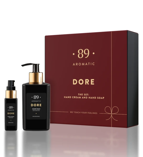 Conjunto Jabón y Crema de Manos AROMATIC•89• | Colección Navidad Hidratación Premium