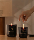 Vela Cera Soja AROMATIC•89• | Tarro Cristal Fragancia Premium 100% Natural