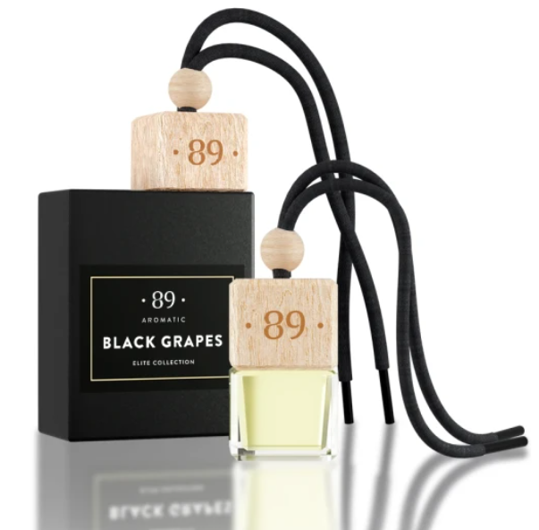 Ambientador Colgante de Cristal para Coche AROMATIC•89• | Diseño Sofisticado Fragancia Premium