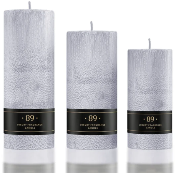 Vela Cera Palma Redonda AROMATIC•89• | Diseño Clásico Fragancia Premium