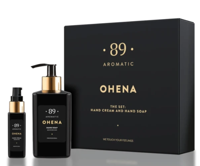 Set de Jabón y Crema de Manos AROMATIC•89• | Fragancia Premium Hidratación