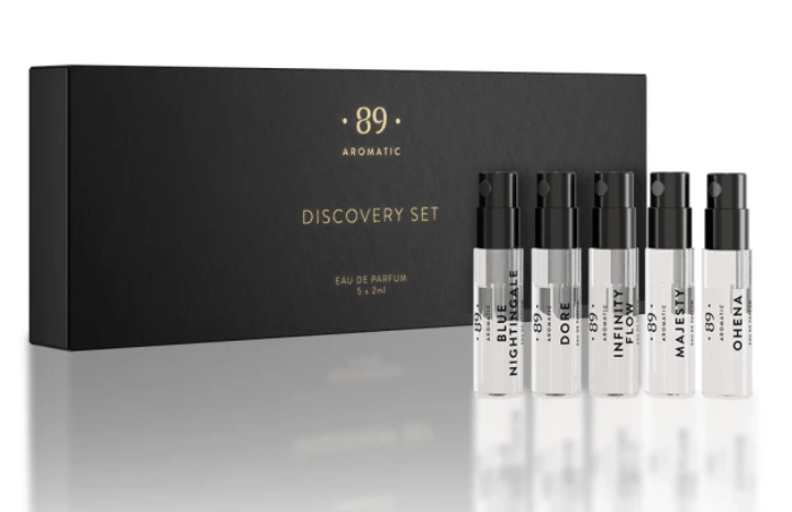 Set Descubrimiento Perfumes "Beloved Origins" AROMATIC•89• | 5 Muestras Premium 2ml