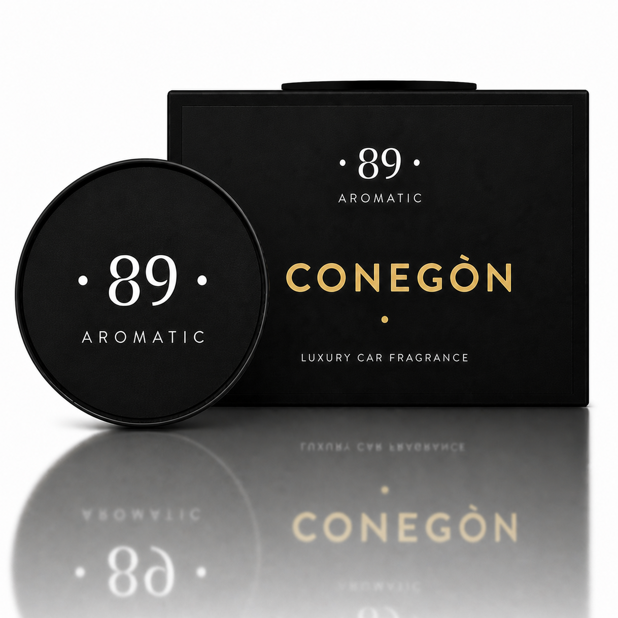Clip Aromatizador Coche Recargable AROMATIC•89• | Fragancia Premium Diseño Elegante