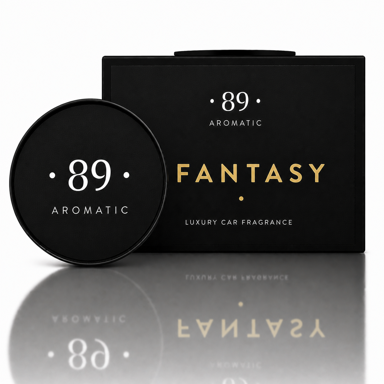 Clip Aromatizador Coche Recargable AROMATIC•89• | Fragancia Premium Diseño Elegante