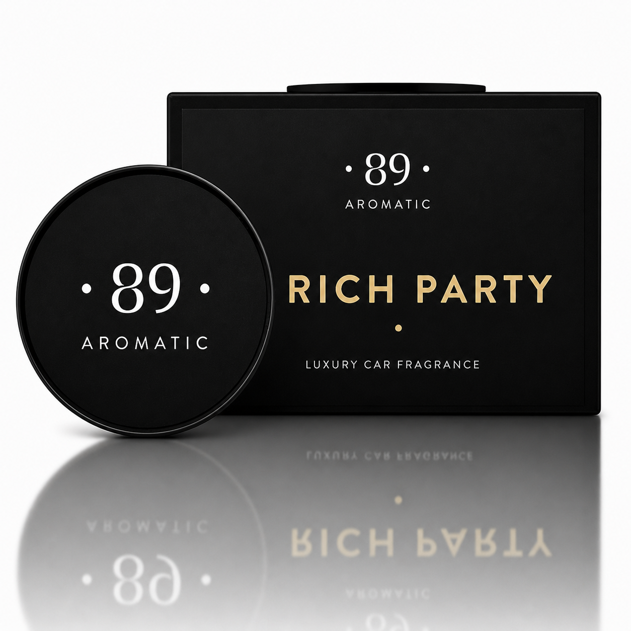 Clip Aromatizador Coche Recargable AROMATIC•89• | Fragancia Premium Diseño Elegante