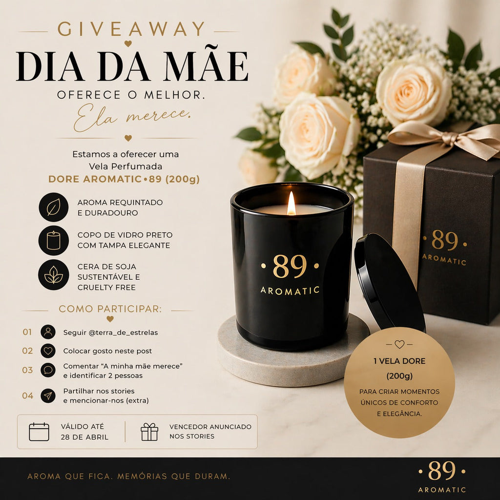 Vela Cera Soja AROMATIC•89• | Tarro Cristal Fragancia Premium 100% Natural