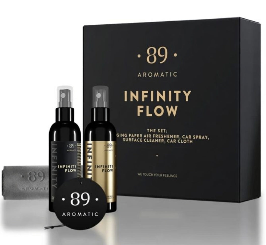 Set de Cuidados para Coche AROMATIC•89• | Kit Completo Limpieza Fragancia Premium
