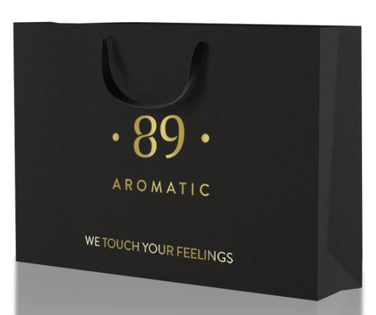 Saco de Papel Tom Dourado AROMATIC•89•