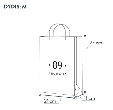 Saco de Papel Tom Dourado AROMATIC•89•