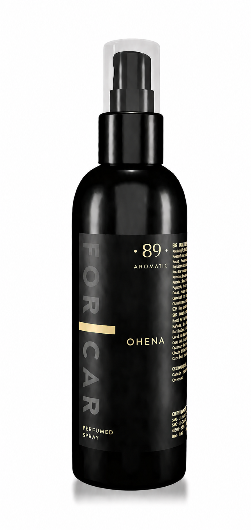 Spray Perfume Coche AROMATIC•89• | 100ml Fragancia Instantánea Elimina Olores