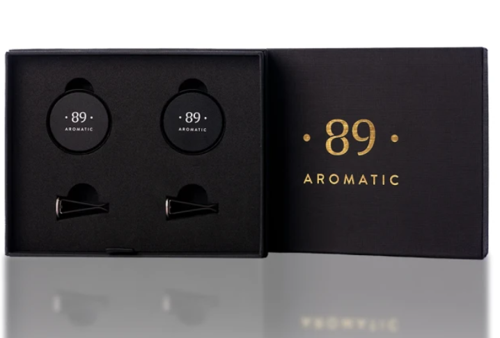 Clips para Coche AROMATIC•89• | 2 Piezas Fragancia Premium Duradera