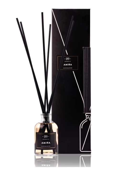 Difusor de Varillas Casa AROMATIC•89• | Fragancia Premium Continua Diseño Elegante