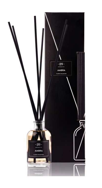 Difusor de Varillas Casa AROMATIC•89• | Fragancia Premium Continua Diseño Elegante
