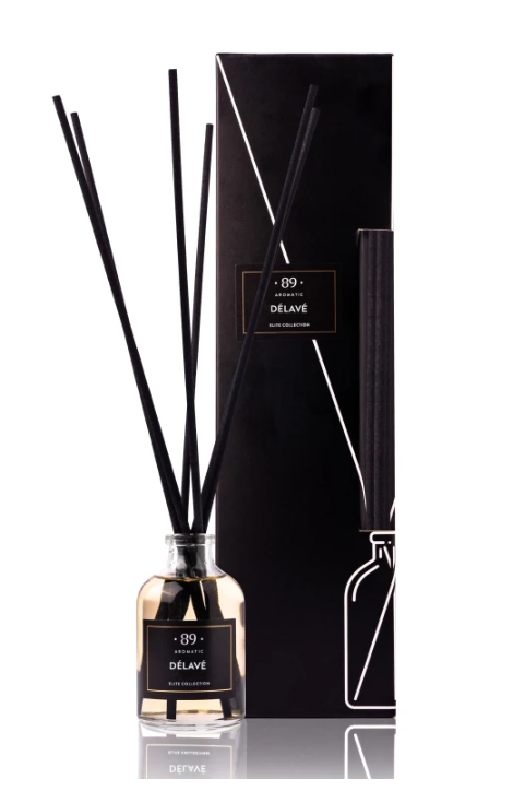 Difusor de Varillas Casa AROMATIC•89• | Fragancia Premium Continua Diseño Elegante