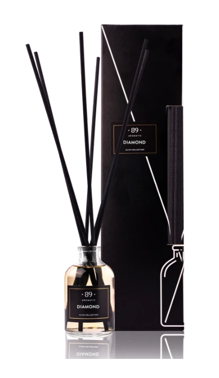 Difusor de Varillas Casa AROMATIC•89• | Fragancia Premium Continua Diseño Elegante