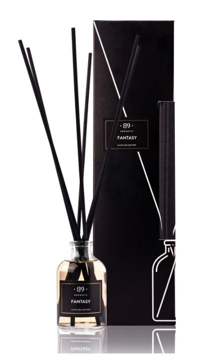 Difusor de Varillas Casa AROMATIC•89• | Fragancia Premium Continua Diseño Elegante