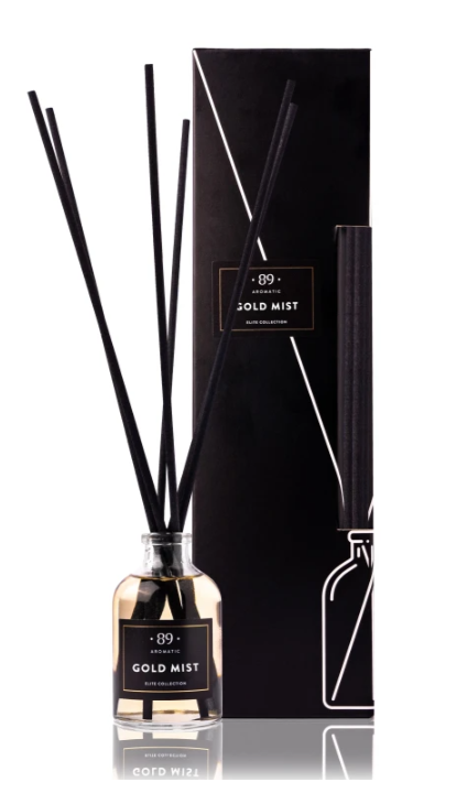 Difusor de Varillas Casa AROMATIC•89• | Fragancia Premium Continua Diseño Elegante