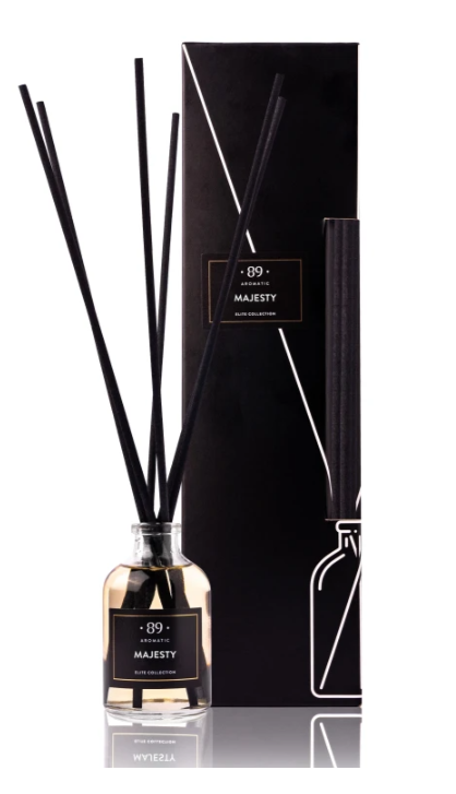 Difusor de Varillas Casa AROMATIC•89• | Fragancia Premium Continua Diseño Elegante