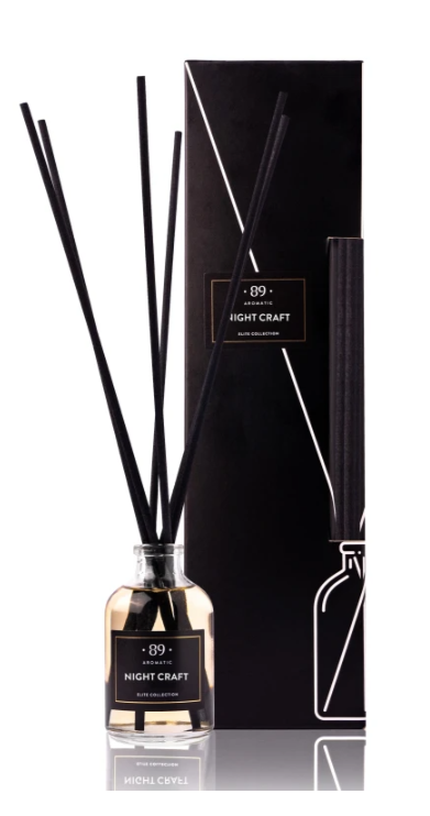 Difusor de Varillas Casa AROMATIC•89• | Fragancia Premium Continua Diseño Elegante