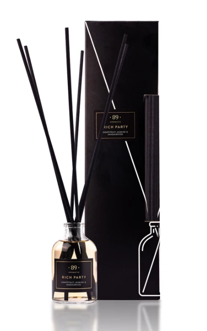 Difusor de Varillas Casa AROMATIC•89• | Fragancia Premium Continua Diseño Elegante