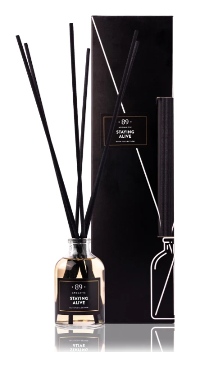 Difusor de Varillas Casa AROMATIC•89• | Fragancia Premium Continua Diseño Elegante