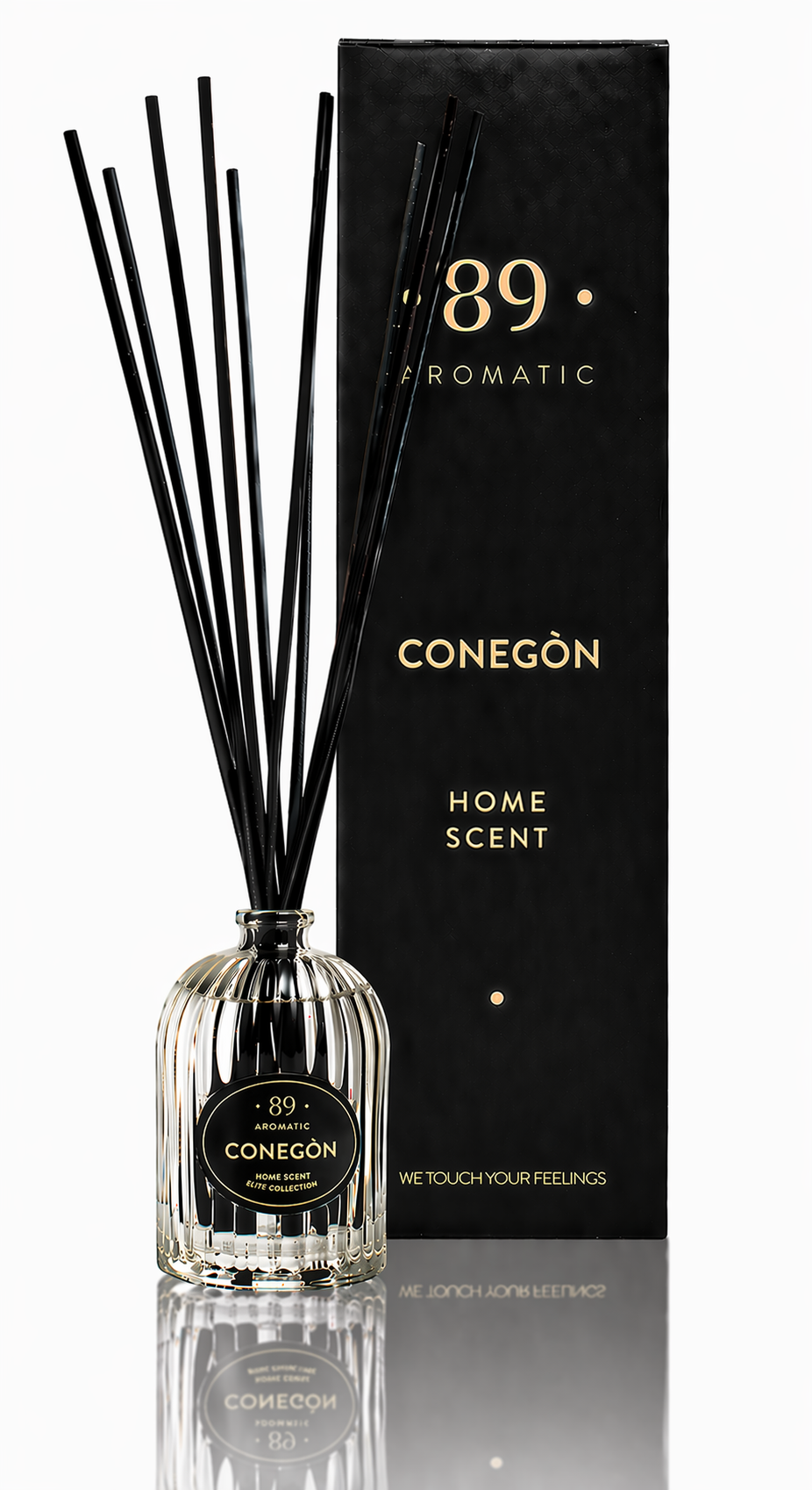 Difusor de Varillas Retro AROMATIC•89• | Diseño Vintage Fragancia Premium 50ml